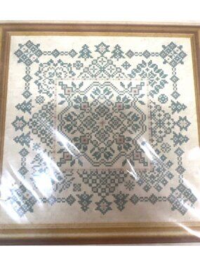 Years End Cross-Stitch Pattern By Papillon Creations Specialty Stitches Chart